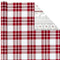 Hallmark 5JXW1034 Reversible Holiday Wrapping Paper Bundle, Winter Scene (Pack of 3, 120 sq. ft. TTL.)