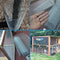 Hardware Cloth Wire Fence Roll, 30CM X 6M Galvanized Garden Fence Chicken Wire Mesh Roll Welded Mesh for Poultry Netting Cage Garden Protection Plants Supports