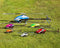 OMPHOBBY M2 EVO RC Helicopter for Adults Dual Brushless Motors Direct Drive 6CH RC Helicopter Remote Controlled Outdoor 3D Remote Control Aeroplane Upgraded Mini Drone BNF (Orange)