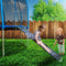 BounceDown Trampoline Slide Hook Ladder with Handles, 2-in-1 - Great for Little Kids to get on and Off The Trampoline