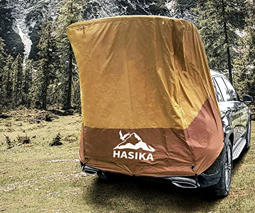 Hasika Camping Tent 2 Person Sun Shade Privacy Shelter Easy Set Up 120 Seconds Waterproof 3000MM UPF 50+ Yellow (Large)