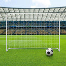 Soccer Goal Football Net Set Kids Adults Sports Training Practice Metal Frame Home Backyard Outdoor Games Match 1.83x1.22m