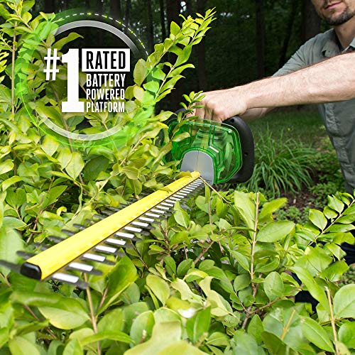 EGO Power+ HT2400 24-Inch 56-Volt Lithium-ion Cordless Hedge Trimmer - Battery and Charger Not Included Green