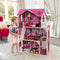 KidKraft Amelia Wooden Dolls House with Furniture and Accessories Included, 3 Storey Play Set with Lift for 30 cm/12 Inch Dolls, Kids' Toys, 65093