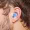 Zoggs Aqua Plugz, Ear Plugs for Swimming, Reusable Silicone Ear Plugs (Packaging May Vary) Blue 14+ Years