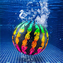 Hiboom Swimming Pool Toys Ball, Underwater Game Swimming Accessories Pool Ball for Under Water Passing, Dribbling, Diving and Pool Games for Teens, Adults, Ball Fills with Water (Multi Color)