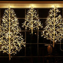 Lightshare 3ft 296L Artificial Christmas Tree Light,Warm White Light for Home Garden Decoration,Winter,Wedding,Birthday,Christmas,Holiday,Party Decoration,Gold