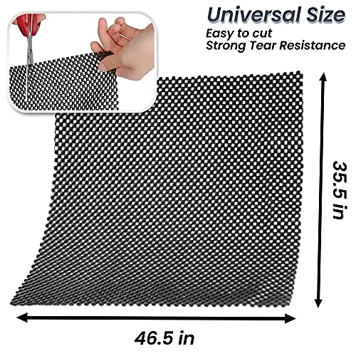 Zento Deals Car Roof Mat for Cargo Bag Mesh Rubber Mat for Car Roof Carrier Bag, Anti-Slip, Extra-Cushioning, Car Roof Padding, and Home Rubber Mat,Grip, Universal Usage,Car Roof Racks (1)