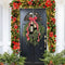 Christmas Garland, LED Christmas Tree Garland, Christmas Garland, 2.7m 200 Branches, Christmas Decoration Garland for Fireplace with Garden Stairs