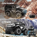 DEERC DE49 RC Cars Remote Control Car, 160 Mins Play SUV Cars Toys,2.4Ghz 1:18 Scale All-Terrain Monster Trucks with LED Headlights, Auto Demo Mode Off-Road Jeep Crawler Gifts for Boys Girls Kids,Grey