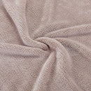 Ultra Soft Double Sided Microfiber Polyester Blanket for Extra Warmth in Bed, Luxury Light Weight Flannel Throw Perfect for Keep Warm snuggling on The Sofa Couch Chair (40"X50", Tan)