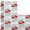 Hallmark 5JXW1034 Reversible Holiday Wrapping Paper Bundle, Winter Scene (Pack of 3, 120 sq. ft. TTL.)