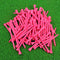 Crestgolf Bamboo Golf Tee 3-1/4 inch Pack of 100, Pink, 83mm