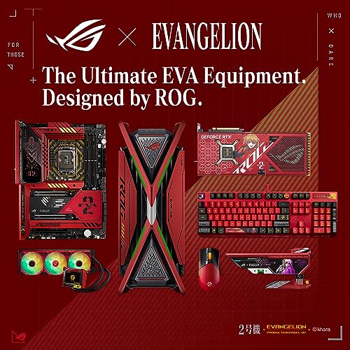 ASUS ROG Strix GeForce RTX 4090 EVA 02 OC Edition Gaming Graphics Card (PCIe 4.0, 24GB GDDR6X, HDMI 2.1a, DisplayPort 1.4a)