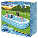 Bestway Rectangular Pool, 305 x 183 x 56 cm, Blue