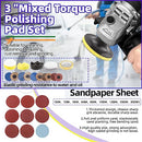 Swpeet 120 Pcs Sanding Disc Backing Pads Kit, 3 Inch Sanding Discs for Drill Polishing Die Grinder Attachment, Sanding Discs Includes 75-3000 Grit, Zirconia Roll Lock Discs, 1/4" and 2/5" Hex Shank