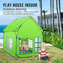STLOVe Play Castle Kids Play Tent Playhouse Pop-up Gift Foldable Solid Ball Pit for Boy Girl Large Playhouse Indoor Outdoor