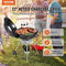 VEVOR Kettle Charcoal Barbecue Kettle Barbecue 56 cm Portable Barbecue Kettle Grill with Lid, Delicious BBQ, Picnic Grill with Large Grill Surface, Charcoal, Black, 63 x 82 x 88 cm Charcoal Round Barbecue Travel