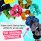 Conair Scunci by The Original Super Comfy Waffle Knit Scrunchie, Assorted Scrunchies 36 Count