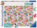 Ravensburger Puzzle 17553 - Squishmallows - 1000 Pieces Squishmallows Puzzle for Adults and Children from 14 Years