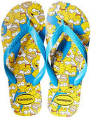 Havaianas Unisex's Simpsons Flip-Flop, White Turquoise White, 3/4 UK