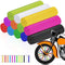 BBTO 432 Pcs Spoke Skins Spoke Covers Colorful Dirt Bike Rim Wraps Bike Spoke Decorations for Motorcycle Bicycle Wheelchair Accessories for 8-21 Inch Rims, 12 Mixed Colors