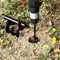 Garden Auger Spiral Drill Bit, 4PCS Auger Drill Bit Set for Planting, Garden Spiral Hole Drill Planter, Rapid Planter for Flower Bulbs, Auger Umbrella or Post Hole Digger, for Bedding Plant Augers