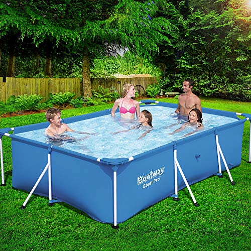 Bestway Family Swimming Pool Steel Frame Above Ground Pools 3 X 2 X 0.66M