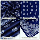 Zhanmai 8 Pcs 27.5 x 27.5 Inch Square Satin Head Scarves Women Silk Bandana Hair Scarves Hair Wrap Neck Scarf for Sleeping, Elegant Pattern, 27.56 x 27.56 inches