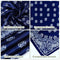 Zhanmai 8 Pcs 27.5 x 27.5 Inch Square Satin Head Scarves Women Silk Bandana Hair Scarves Hair Wrap Neck Scarf for Sleeping, Elegant Pattern, 27.56 x 27.56 inches
