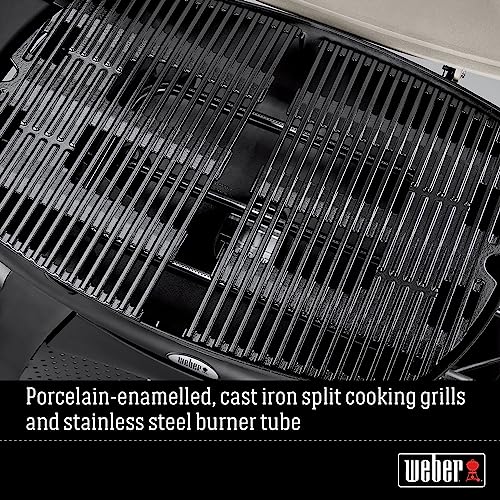 Weber Family Q Premium BBQ Black (Q3200 - Classic 2nd Generation) - Connection to Natural Gas Required
