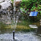 1.5W Solar Power Fountain Water Pump Kit Pond Pool Submersible Pump Outdoor Garden Pool