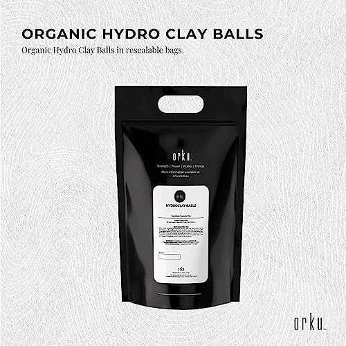 Orku Hydro Clay Balls Organic Premium Hydroponic Expanded Plant Growing Medium