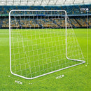 Soccer Goal Football Net Set Kids Adults Sports Training Practice Metal Frame Home Backyard Outdoor Games Match 1.83x1.22m