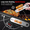 ThermoPro TP610 Dual Probe Meat Thermometer with Temperature Alarm, Rechargeable Instant Read Food Thermometer with Rotating LCD Screen, Waterproof Cooking Thermometer for Grilling, Smoker, BBQ, Oven