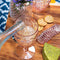 KOMOREBI Shatterproof Acrylic Wine Glasses - Unbreakable Plastic Goblets, BPA-Free & Drop-Proof Glassware - Elegant Drinkware for Indoor & Outdoor Use - 14oz, Set of 4 (Pale Pink)