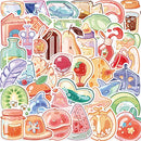 ZDY Pink Stickers for Hydro Flask|40 Pcs Water Bottle Stickers for Girls, Cute Vinyl Waterproof Laptop Skateboard Stickers, Aesthetic Car Decals Computer Stickers for Kids Teens(A097)