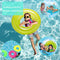 Inflatable Pool Floats Swimming Rings Tubes for Kids Adults,3pcs 91cm Kids Rubber Ring for Swimming,Inflatable Wheel Pool Tube Raft Swim Ring Floaties for Kids Swimming Pool Summer Beach Water Party