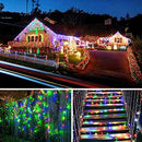 [2 Pack]TheaPro 20M/65FT 200 LEDs Solar Fairy String Lights Outdoor,Fairy Christmas Light 8 Solar Lighting Modes IP65 Waterproof for Home Garden Patio Wedding Party Xmas