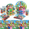 Super Mario Birthday Party Decorations, Mario Party Supplies Include Plates Napkins and Cups Tablecloth Boys Kids Mario Party Tableware Set 20 Guests