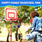 Kids Basketball Hoop Adjustable Height 2.9ft-6.2ft Toddler Basketball Hoops for Kids Indoor Outdoor Play Games Toys Mini Portable Basketball Goals Backyard Outside Gifts for Boys Age 3 4 5 6 7 8 Years