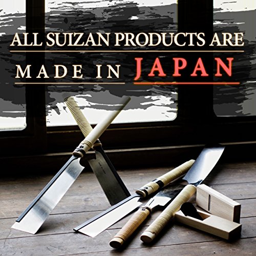 SUIZAN Japanese Hand Saw 265mm Kataba Single Edge Pull Saw for Woodworking Tools