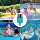 Inflatable Boat SUP Pump Adaptor Air Pump Converter with 4 Nozzles for Inflatable Rowing Boat,Stand Up Paddle Board,Kayak