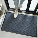 Front Door Mat, Waterproof Anti-Slip Durable Rubber Doormat Low-Profile Design Floor Front Doormat Rugs for Entryway, Patio, Garage, High Traffic Areas (50 * 80 cm)