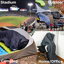 iClimb 3M Thinsulate Insulation Warm Camping Blanket Ultralight Compact (Dark Grey)