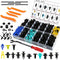 FOUNDCOOL 600pcs-14 Types Universal Car Retainer Clips Door Trim Panel Molding Clips Push Pins Bumper Fender Rivets Fasteners Removal Tools Assortment Kit for Ford Toyota Honda Nissan etc