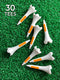 Pride Professional Tee System Evolution Golf Tee, Orange, 3.8 cm Length, 30 Counts