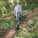 Greenworks 8.5' 40V Cordless Pole Saw with Hedge Trimmer Attachment, Battery Not Included PSPH40B00, Black and Green