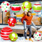 12 Pcs 24 Inch 16 Inch Giant Inflatable Christmas Ball Christmas Outdoor Inflatables Ornaments Giant PVC Inflatable Christmas Ball for Christmas Tree Holiday Yard Lawn Porch Decor (24 Inch,16 Inch)