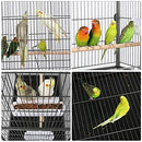 Yaheetech 52-inch Wrought Steel Standing Large Flight King Bird Cage for Cockatiels African Grey Quaker Amazon Sun Parakeets Green Cheek Conures Pigeons Parrot Bird Cage Birdcage with Stand